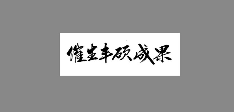 催生豐碩成果