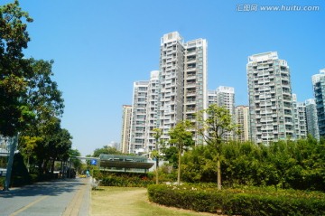 深圳城市道路及建筑景观