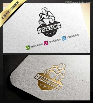 拳擊比賽 標(biāo)志 LOGO設(shè)計(jì)