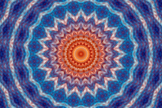 幾何拼花花型圖案