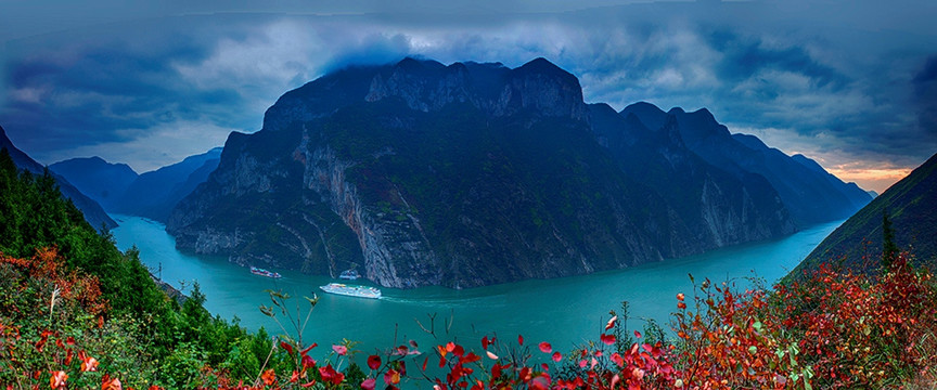 峡江风景