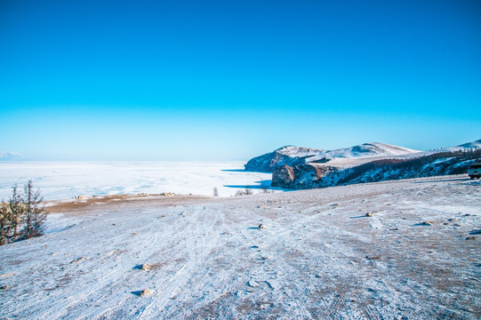 贝加尔湖蓝冰
