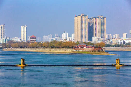 宜春袁水河风光