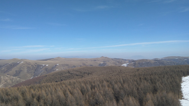 山脉，大青山，内蒙古山景