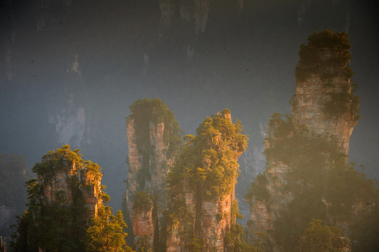 天子山风光