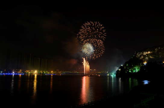 柳州烟花 烟花素材