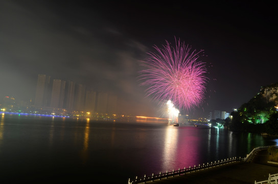 柳州烟花 烟花素材