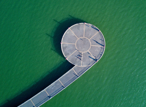 深圳湾海上观景栈桥