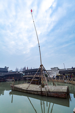 船上爬竹杆传统