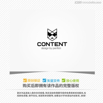 戴墨鏡的貓LOGO