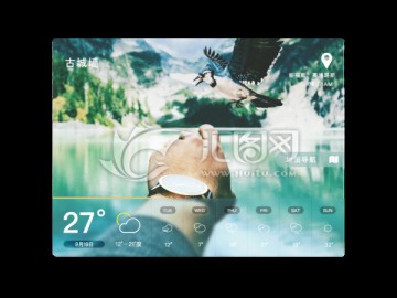 iPad天气应用设计