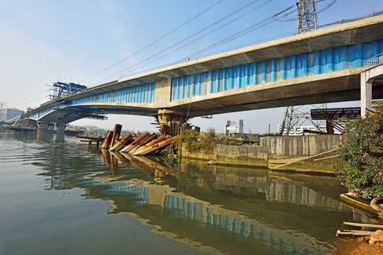 路桥建设 沙井新安大桥