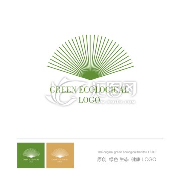 绿色生态健康LOGO