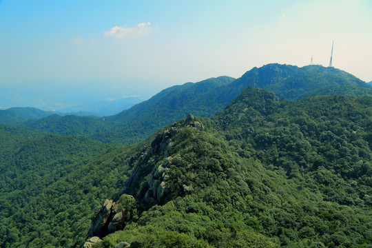 惠州象头山顶峰