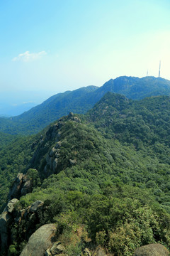 博罗象头山顶峰风光