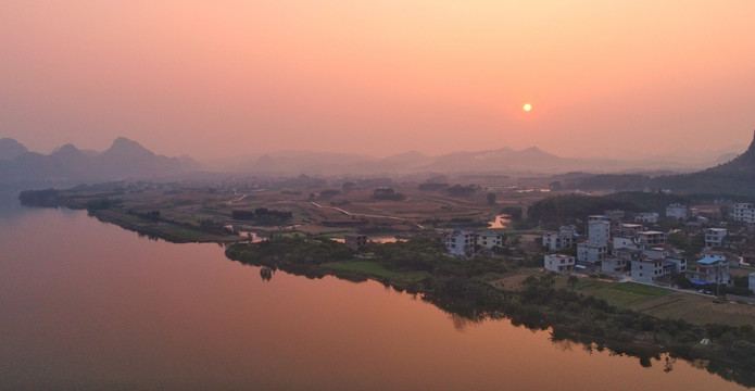 江河风光