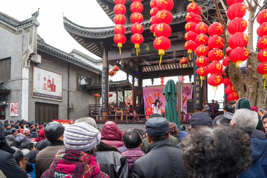 花鼓戏演出