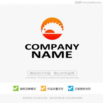 卡通动物 LOGO设计