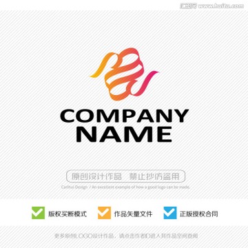 如意云紋 餐飲LOGO設(shè)計(jì)