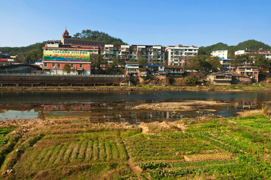 溪边风景