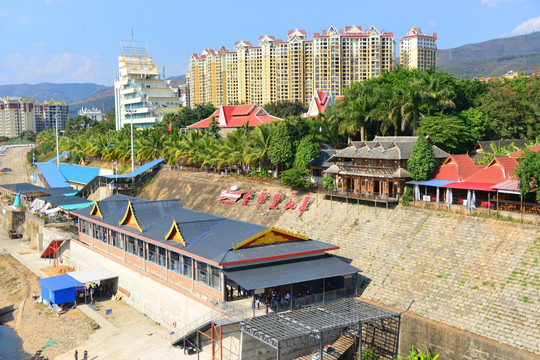 澜沧江景洪港 云南景洪市港口