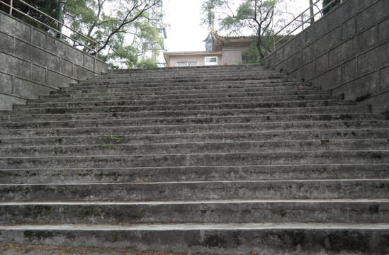 圭峰山 山顶大台阶