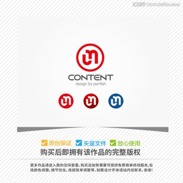 字母LN组合LOGO