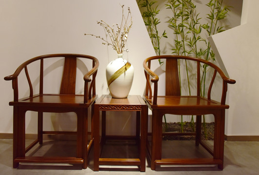 新中式风格的木椅