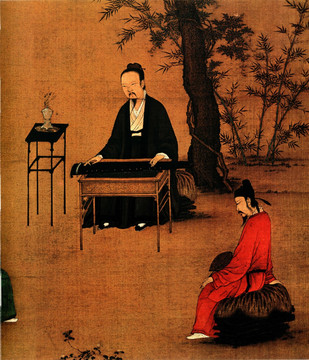 趙佶 聽(tīng)琴圖