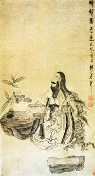 陳洪綬 唏發(fā)圖