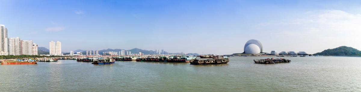 珠海香洲渔港 全景大图