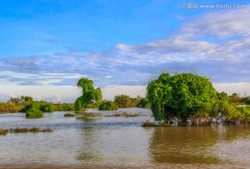 洞里萨湖风景