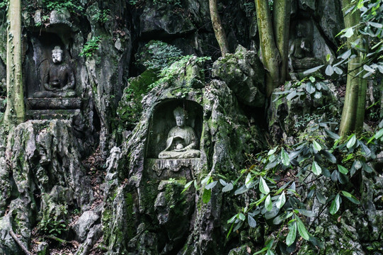 西湖灵隐寺