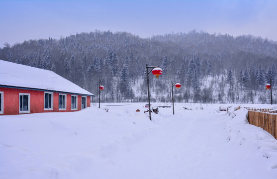 二浪河雪乡