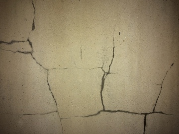 水泥墙裂痕