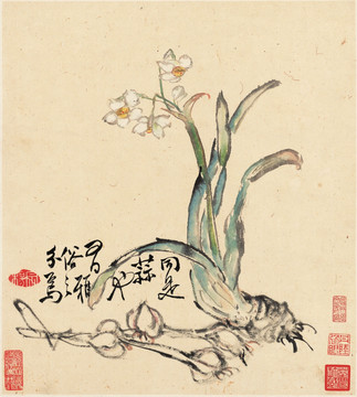 李鱔 花卉國(guó)畫