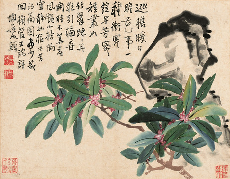 李鱔 花鳥國畫