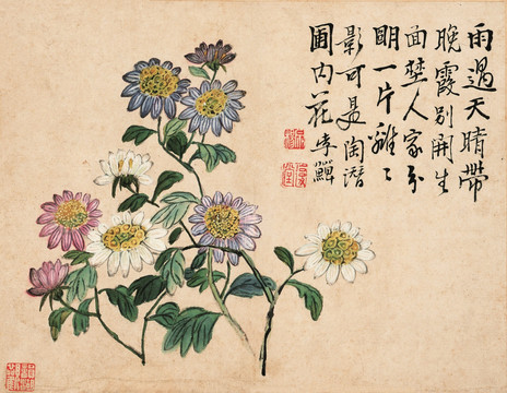 李鳝 花鸟国画