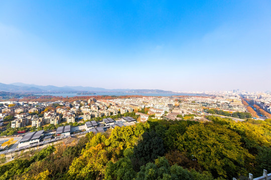 杭州吴山西湖