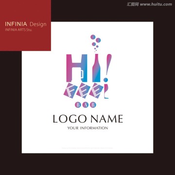 酒吧與裝飾LOGO