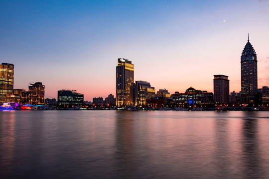 外滩工商银行大厦夜景