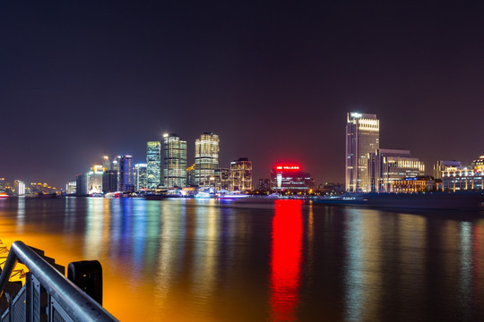 上海浦西外滩夜景