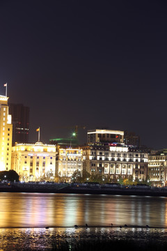 外滩建筑夜景