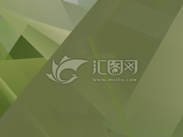 綠色立體背景幾何抽象底紋高清