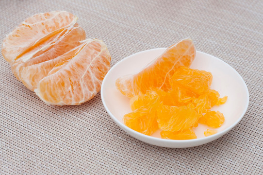 橘子果肉粒