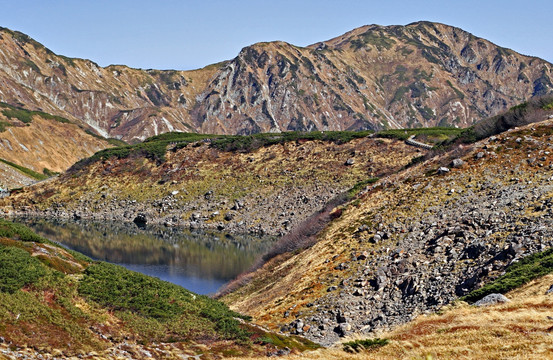 荒山秃岭