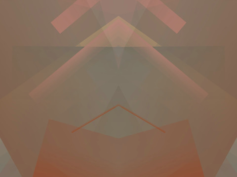 红色高清抽象几何立体背景素材