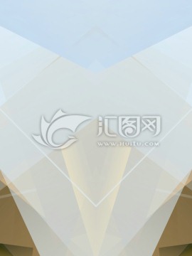 高清幾何立體抽象背景底紋
