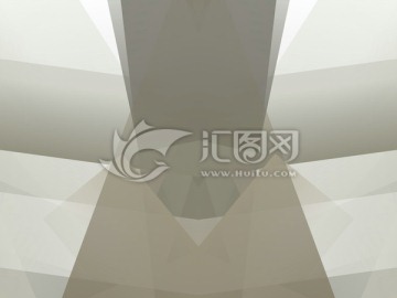 灰色立體抽象幾何背景底紋素材