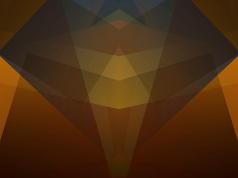 紅色立體夢(mèng)幻幾何抽象背景